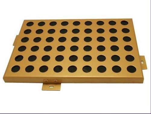 沖孔氟碳鋁單板