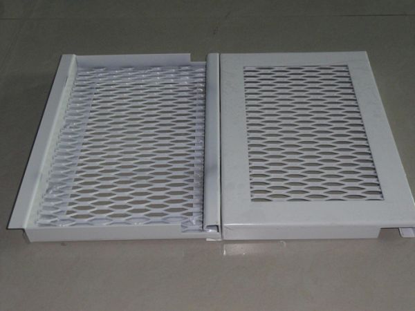 室內沖孔勾搭式鋁單板1